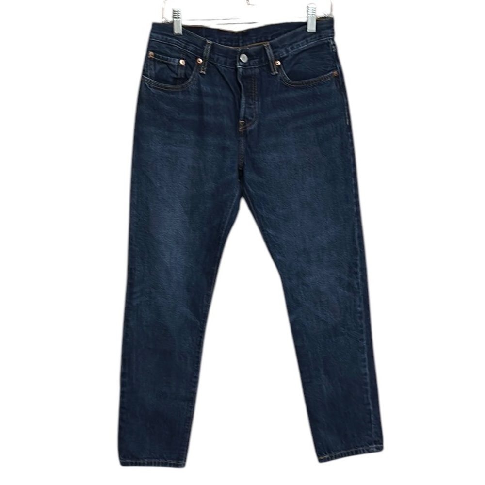 Levi’s 501 Women Straight Leg Mid Rise Blue Jeans 100% Cotton W27 L34